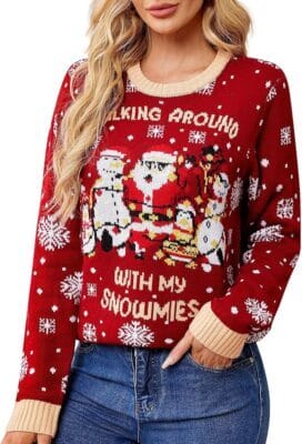 Strickweihnachtspullover Damen - 30% Rabatt 2 Strickweihnachtspullover Damen