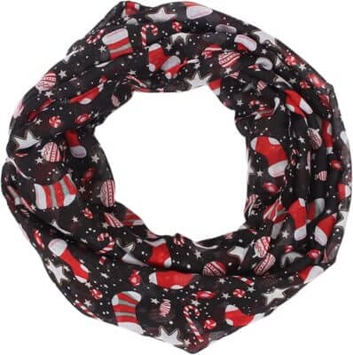 Weihnachtlicher Loop Schal - 50% Rabatt 2 Weihnachtlicher Loop Schal