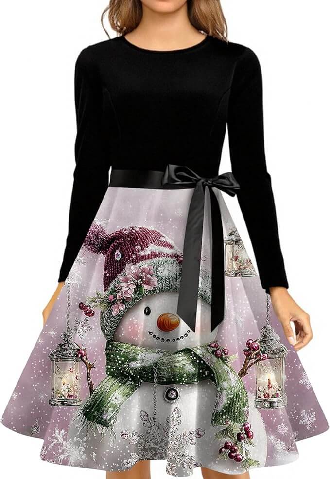 Damen Weihnachtskleid – 50% Rabatt