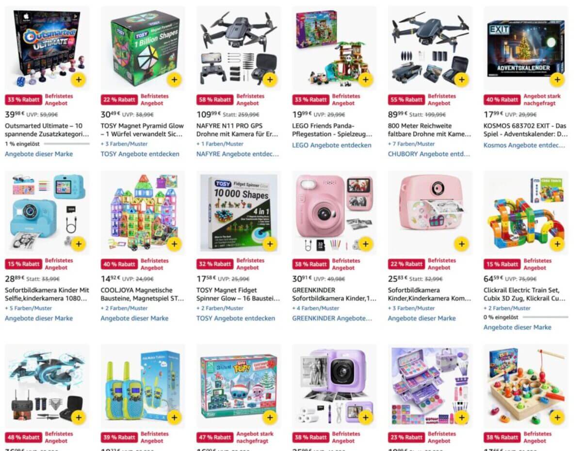 amazon  Spielzeugdeals