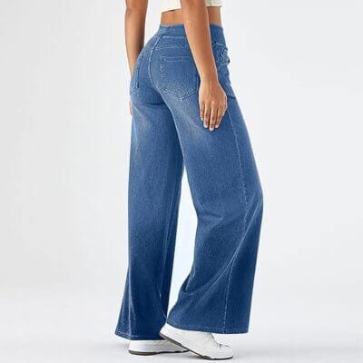 Jeanshose mit elastischer Taille - 30% Rabatt 2 damen jeans