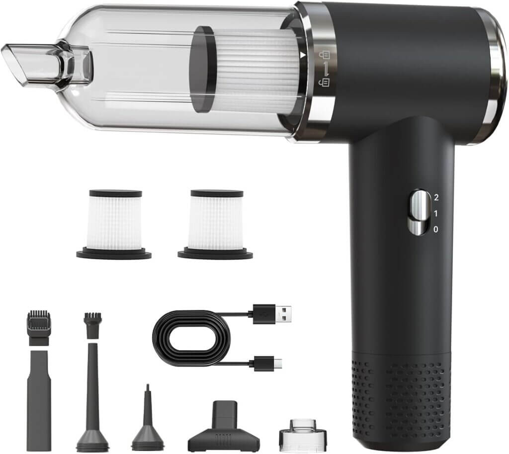 Akku Handstaubsauger mit 12000Pa Saugkraft – 40% Rabatt