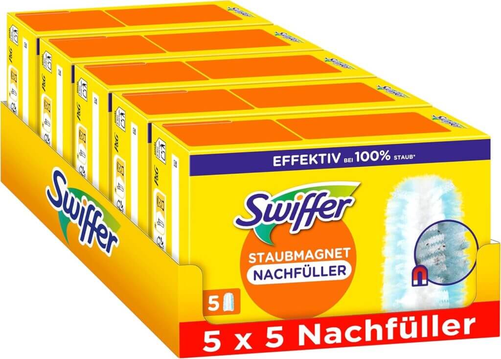 Swiffer Staubmagnet Nachfüllpack (25 Tücher) – 43% Rabatt