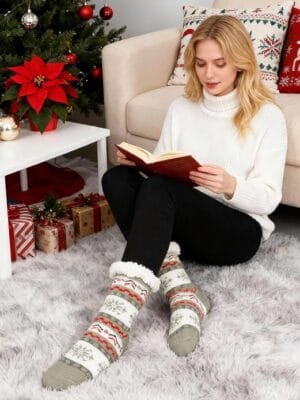 Warme Anti Rutsch Socke - 53% Rabatt 2 Warme Anti Rutsch Socke