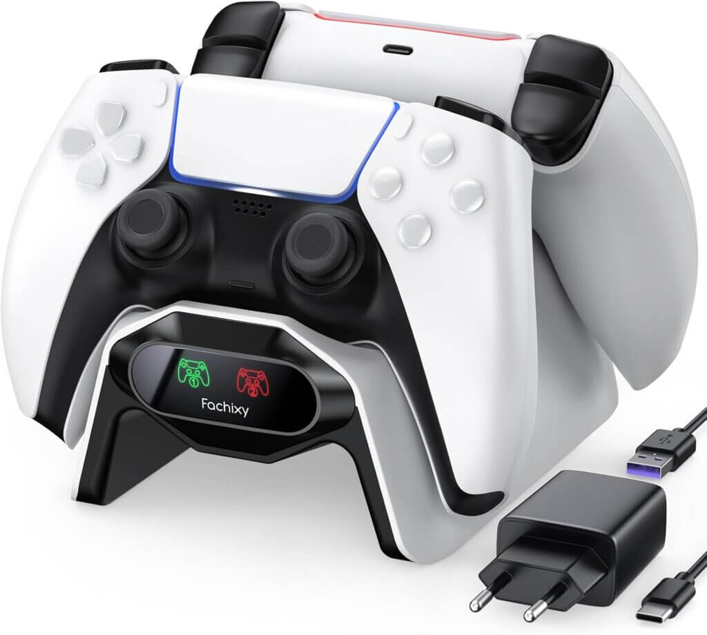 Fachixy PS5 Controller Ladestation – 70% Rabatt