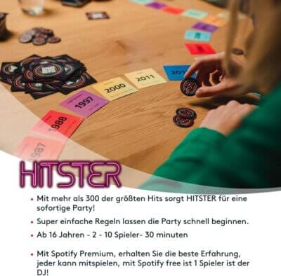 Hitster Original EIN Party- und Kartenspiel