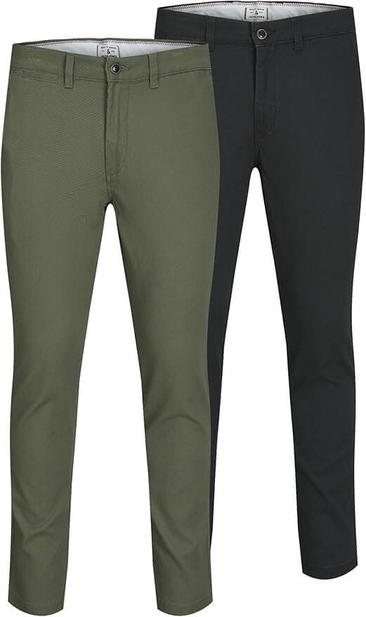 Sparhammer: JACK & JONES Male Chino Hose 2er-Pack – 51% Rabatt