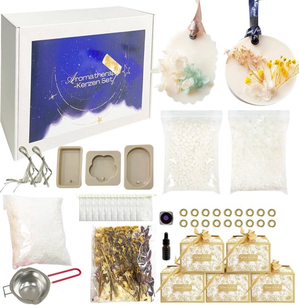 DIY Kerzen Set ohne Flamme – 51% Rabatt