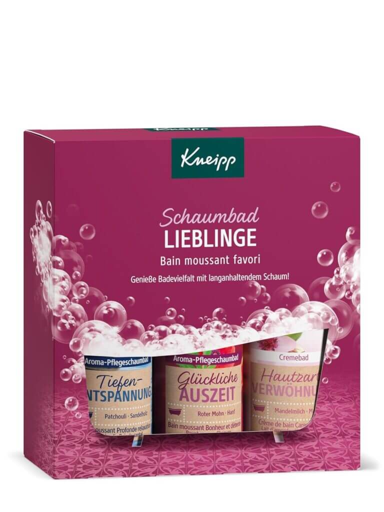 Kneipp Geschenkset Schaumbad Lieblinge – 28% Rabatt