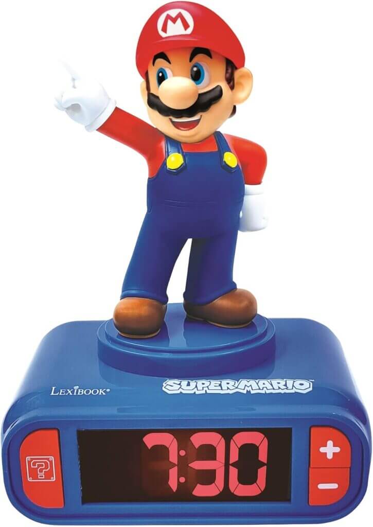 Lexibook Mario Nightlight Wecker – 57% Rabatt