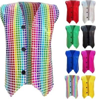 Pailletten Weste ch a