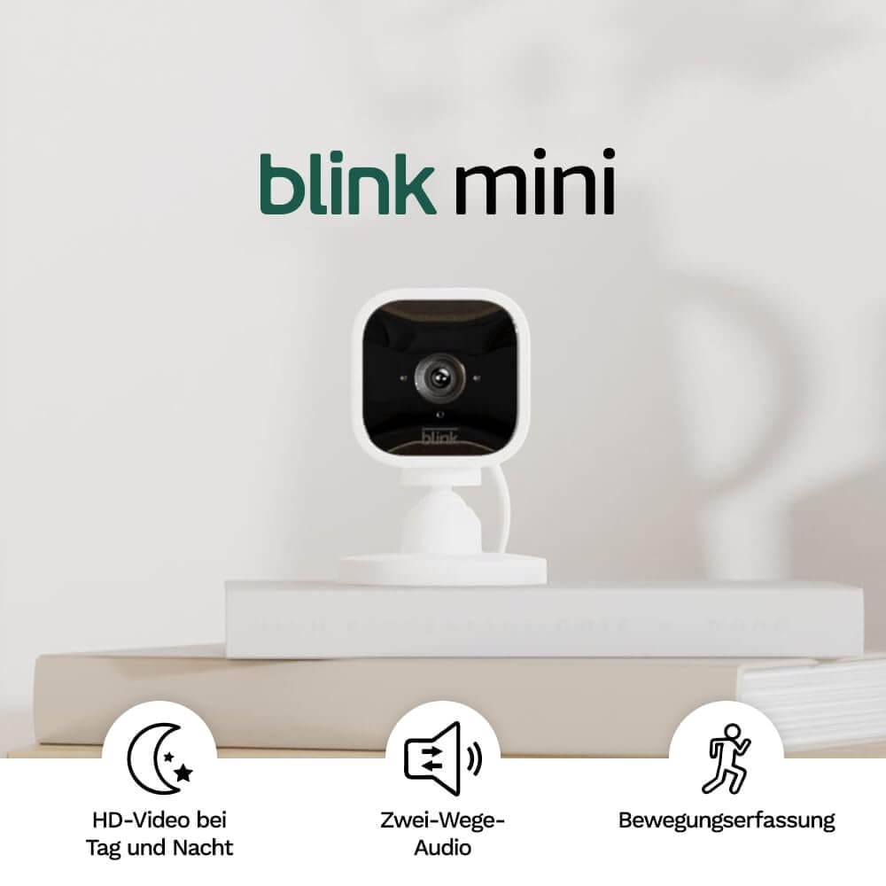 Preishammer: Blink Mini Kamera mit Alexa Anbindung nur 14,99 € – 42% Rabatt