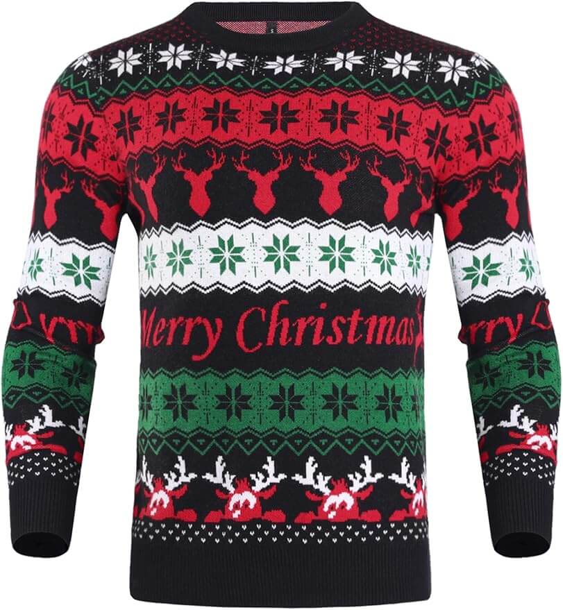 iClosam Herren Weihnachtspullover – 63% Rabatt