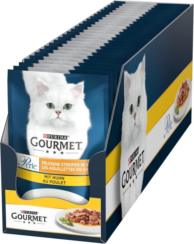 Gourmet Perle Erlesene Streifen Katzenfutter – 36% Rabatt