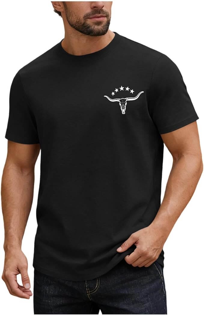 Basic Herren T-shirt – 50% Rabatt