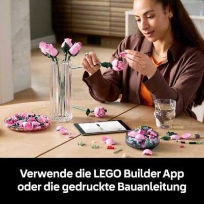 LEGO Botanicals Rosa Rosenstrauß