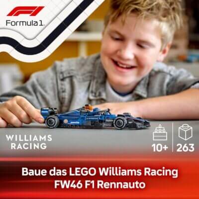 LEGO Speed Champions Williams Racing FW46 F1 Rennauto