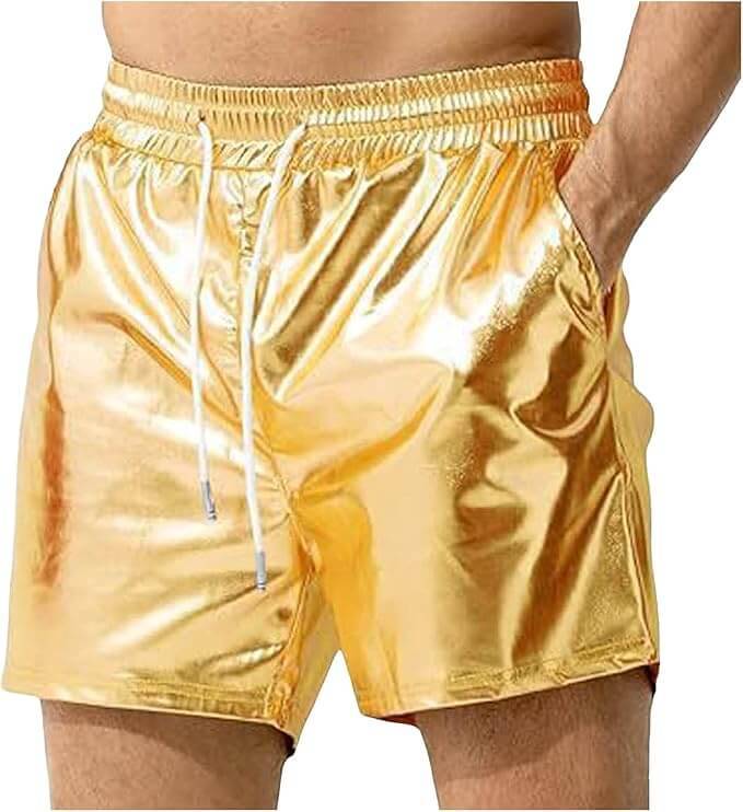 Metallic Herren Shorts – 50% Rabatt