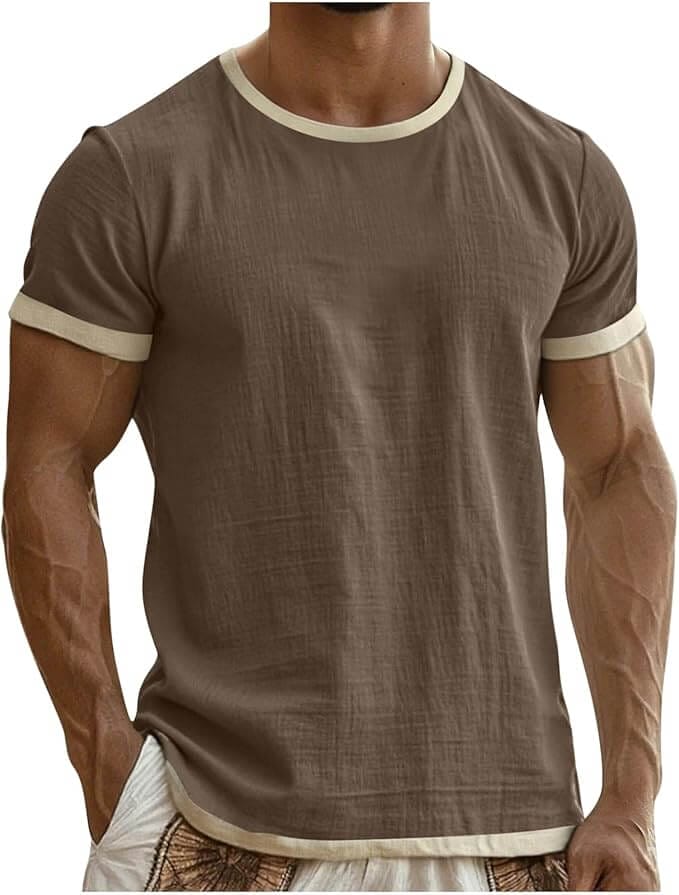 Lässiges Herren T-Shirt – 65% Rabatt