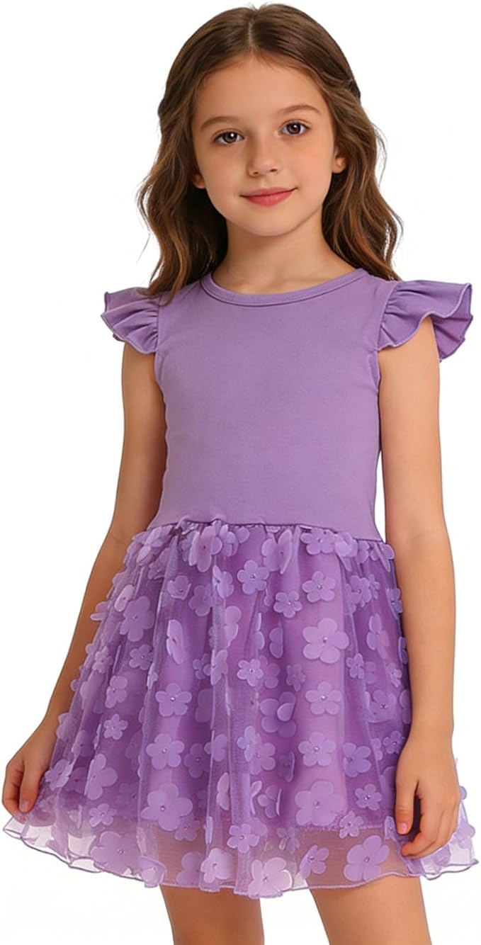 Basic Mädchen Kleid – 70% Rabatt