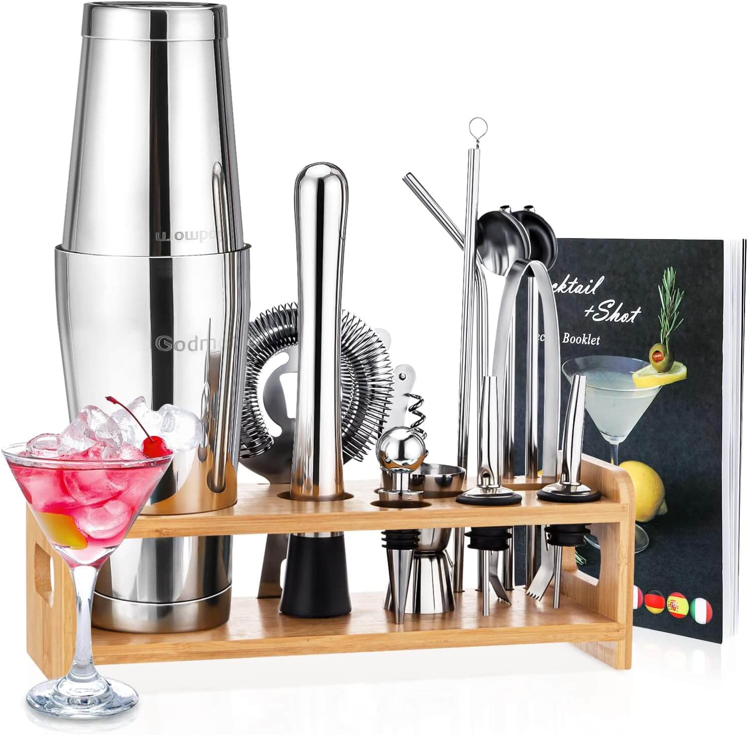 16 Teiliges Cocktail Shaker Set – 50% Rabatt