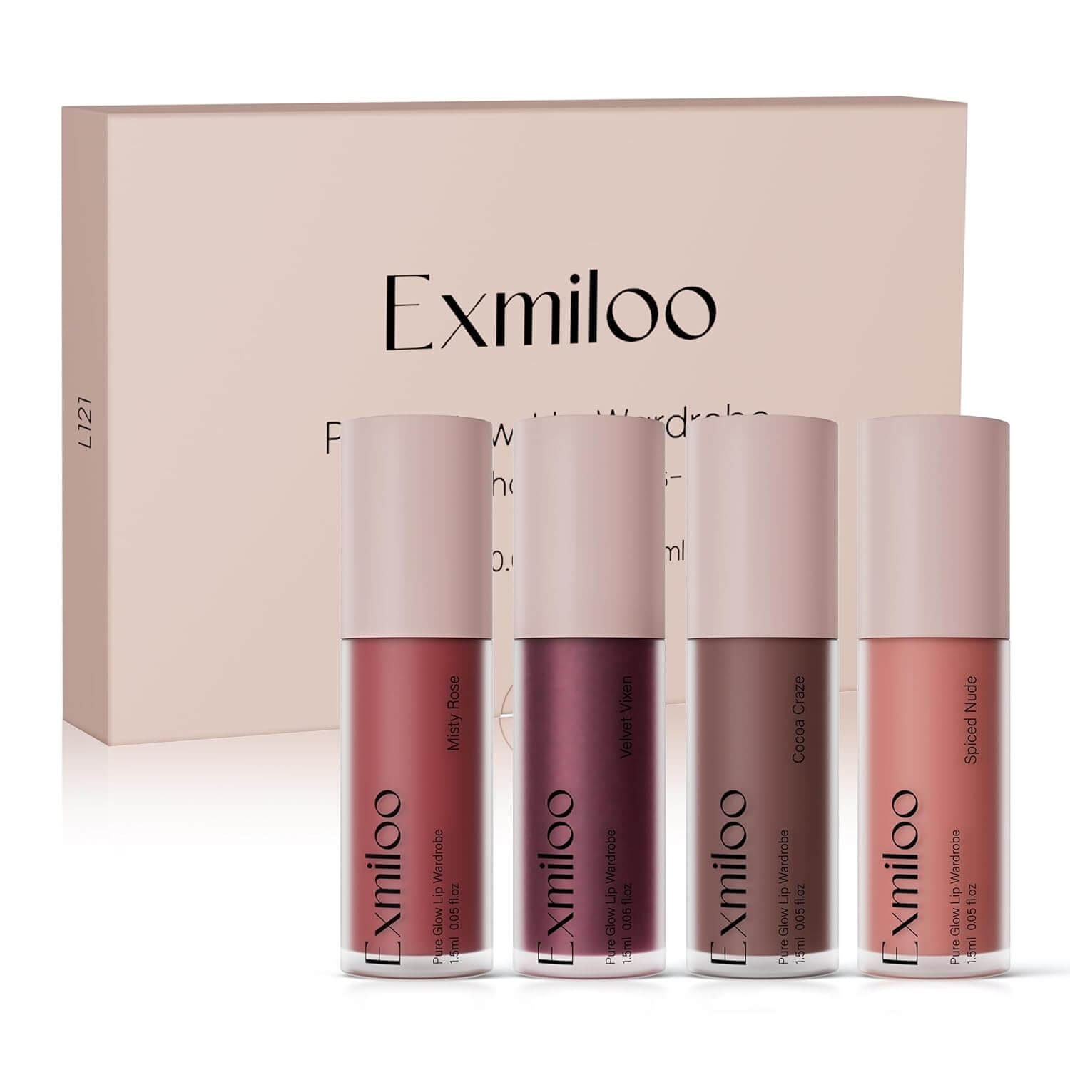 Exmiloo Mini Lippenstift Set mit 4 Farben – 50% Rabatt