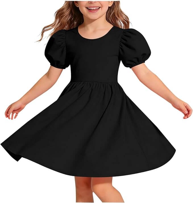 Niedliches Mädchen Kleid in verschiedenen Farben – 70% Rabatt