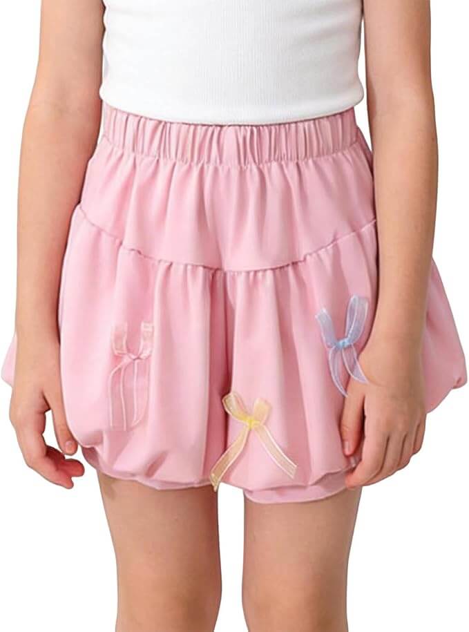 Schicke Ballon-Shorts für Mädchen – 70% Rabatt