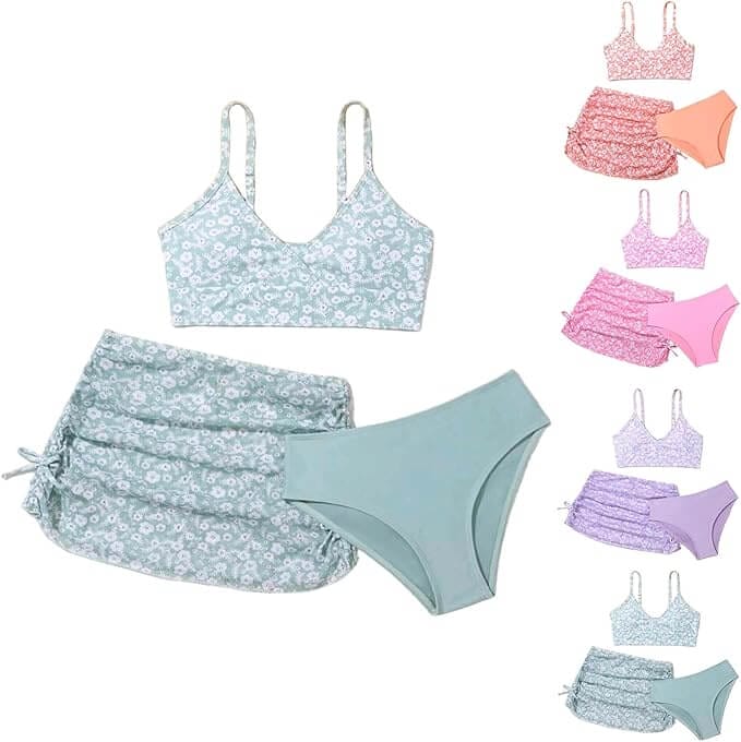 3 Teiliges Mädchen Bikini Set – 60% Rabatt