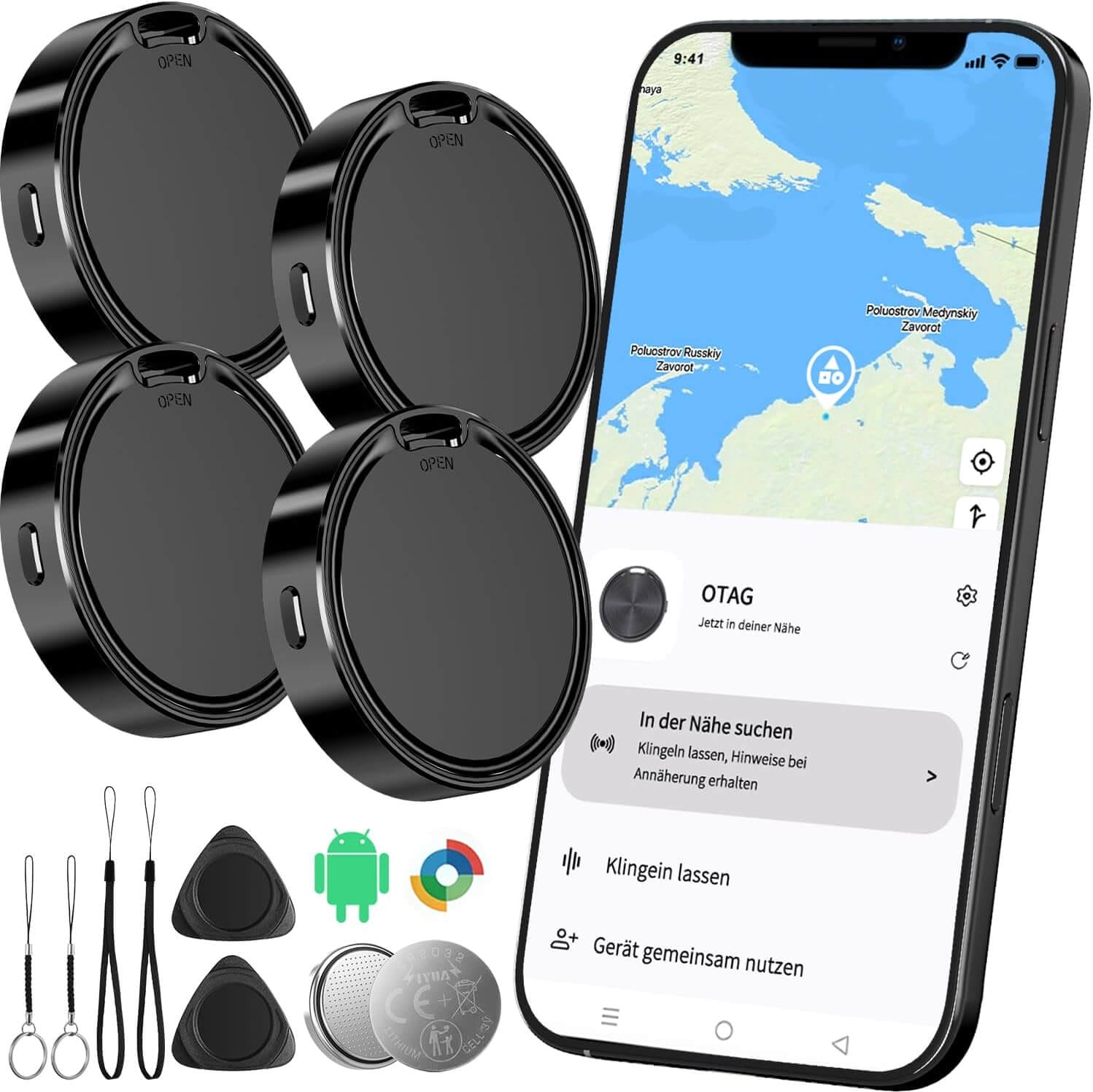 Zuverlässige Android Tracker für Schlüssel, Gepäck und mehr – 50% Rabatt