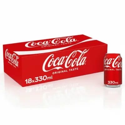 Joybuy Angebot: Coca Cola Dosen 18 x 0,33 ml