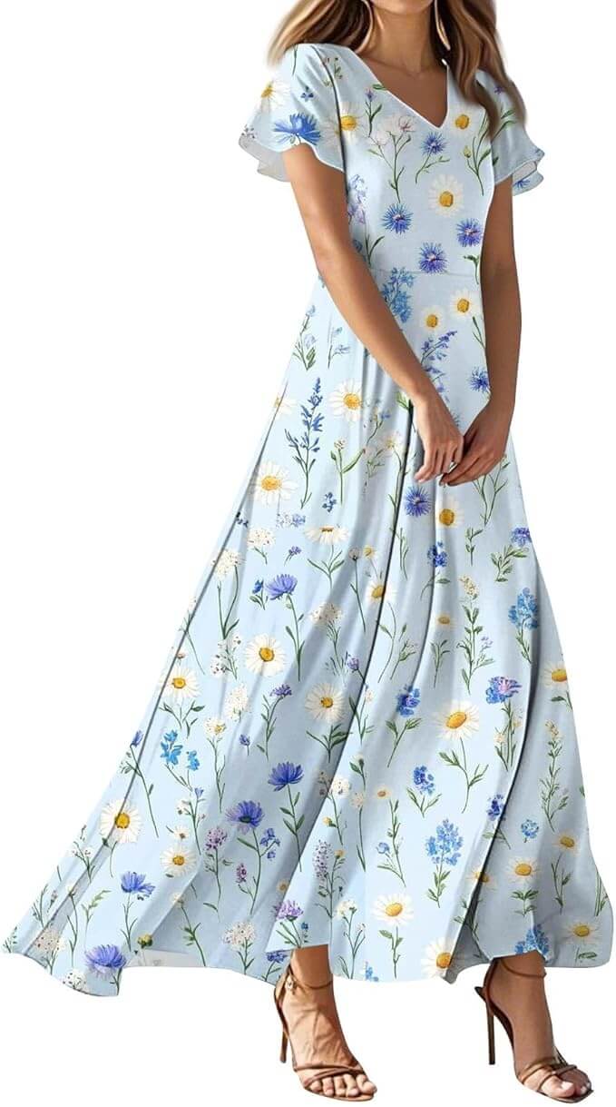 Damen Maxi-Sommerkleid – 30% Rabatt