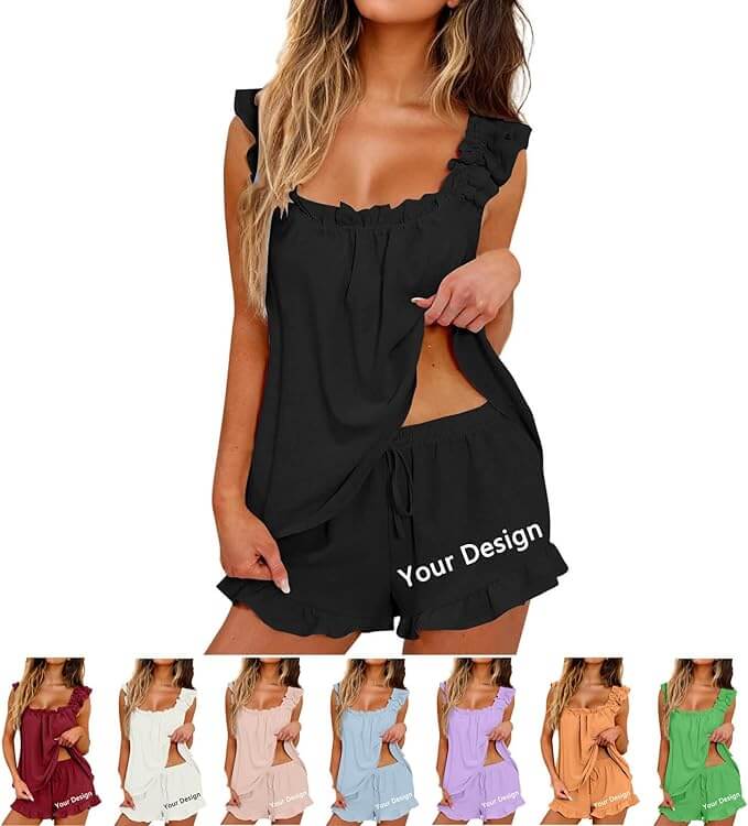 Personalisiertes Damen-Pyjama-Set – 70% Rabatt