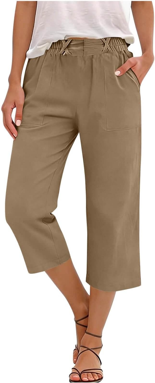 3/4 Damen Sommerhose – 70% Rabatt