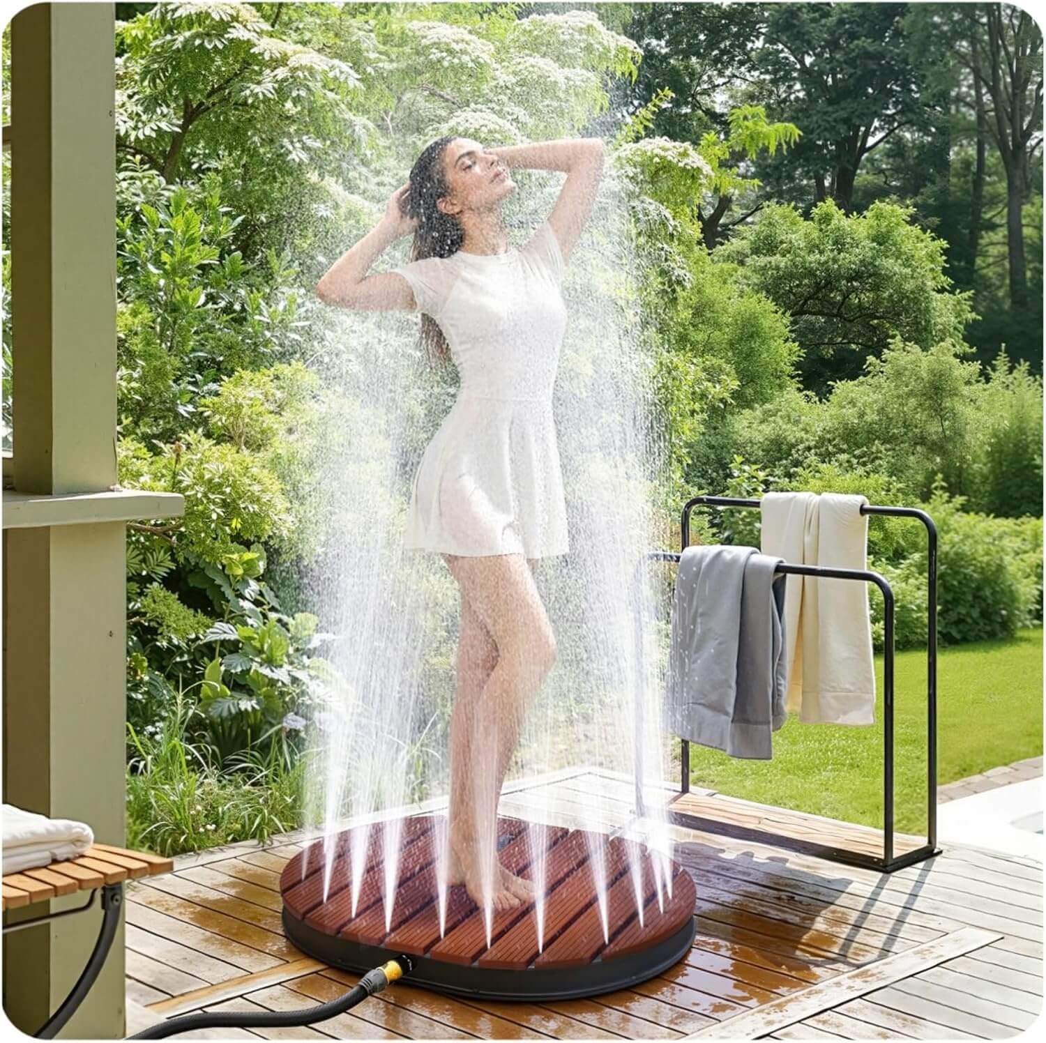 Bodendusche für den Außenbereich – 30% Rabatt