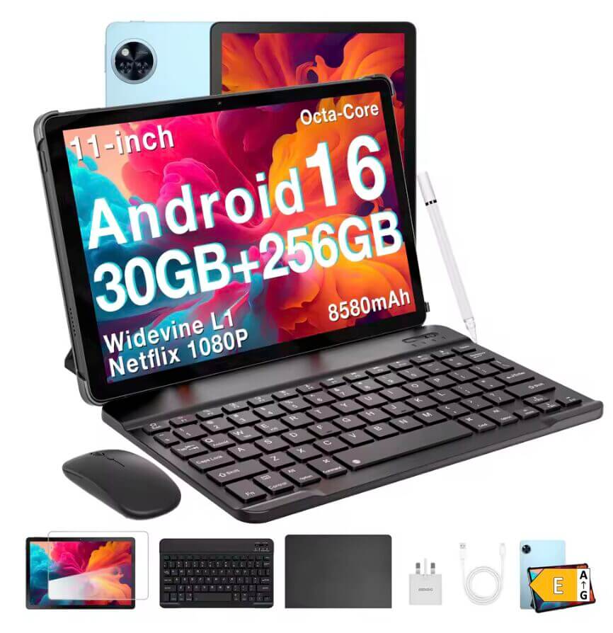 DOOGEE U11 Pro Android 16 2-in-1 Tablet – 68% Rabatt