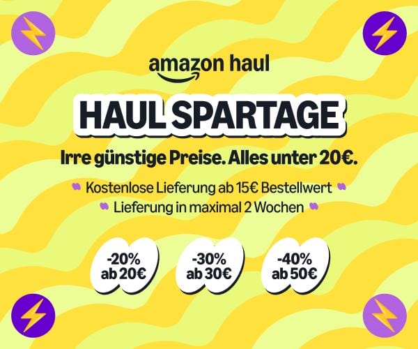 HAUL SPARTAGE: Bis zu 40% Rabatt
