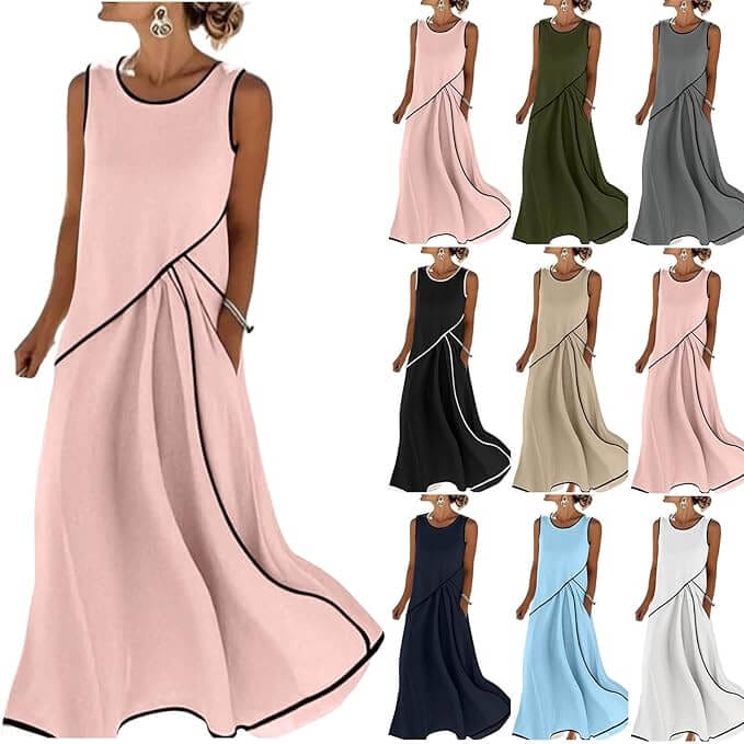 Schönes Maxikleid für viele Gelegenheiten – 50% Rabatt