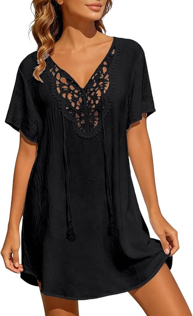 Strandkleid Cover Up in Minilänge – 50% Rabatt